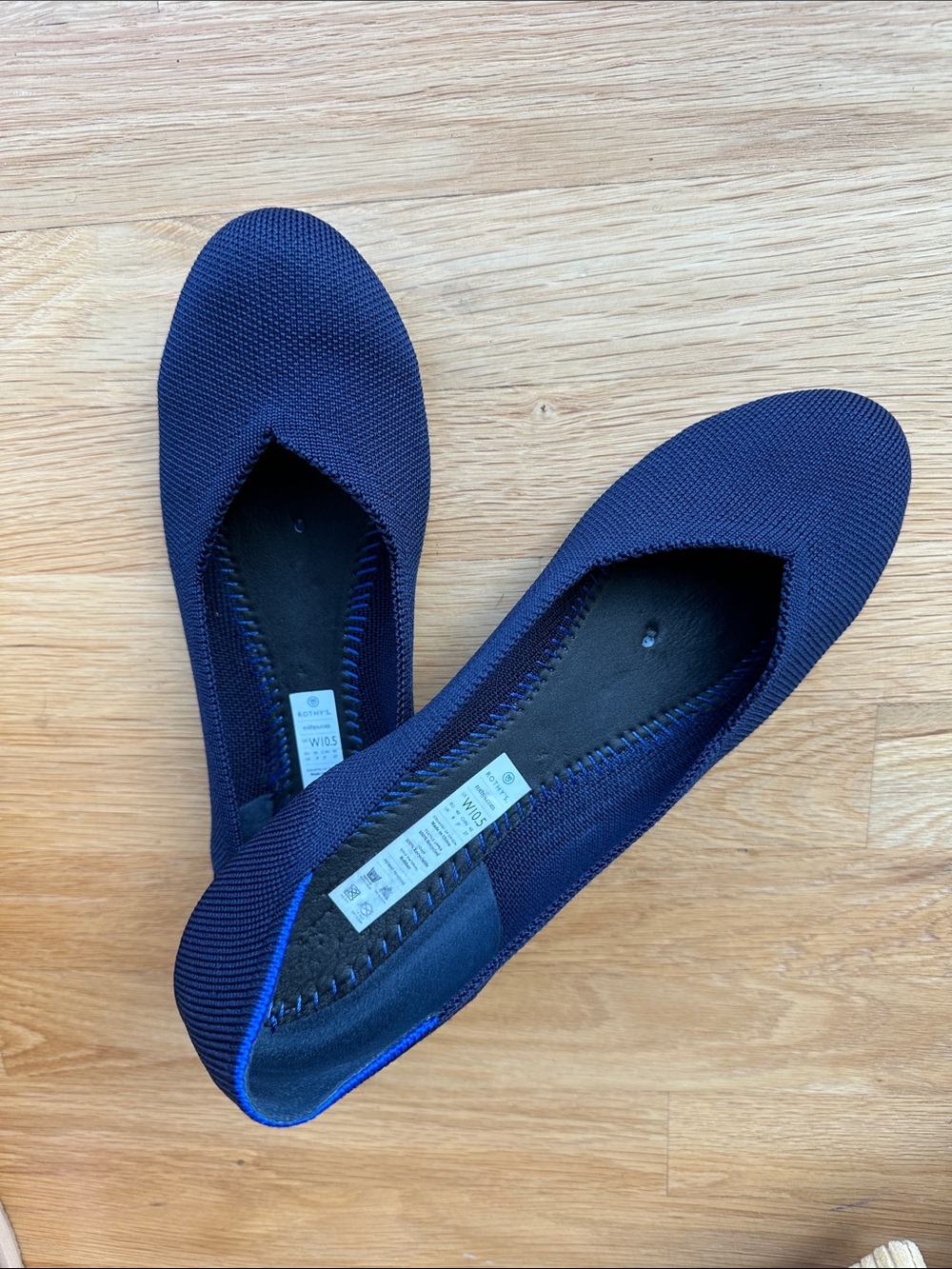 Rothy’s Navy Flats